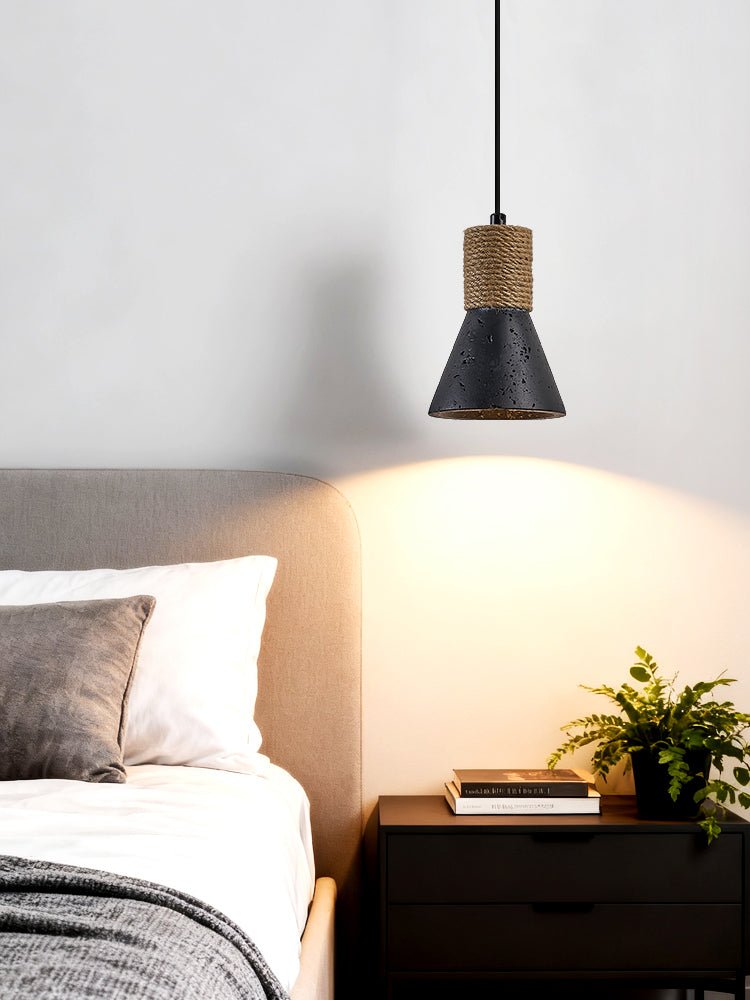 Ravena Rope Cone Pendant Lamp
