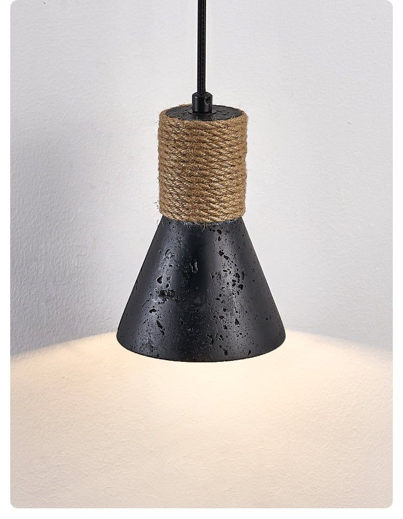 Ravena Rope Cone Pendant Lamp