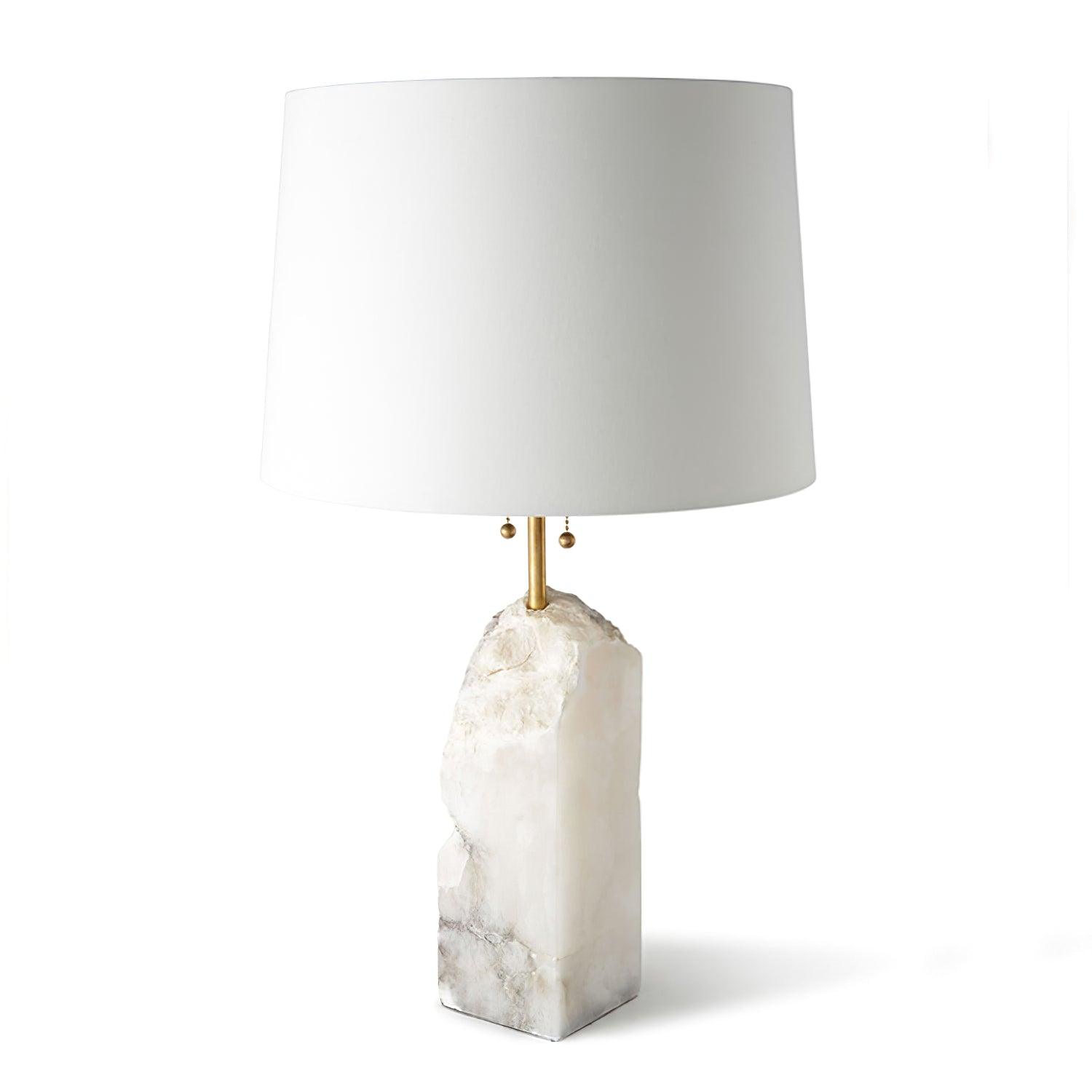 Gaveth Minimalist Alabaster Table Lamp