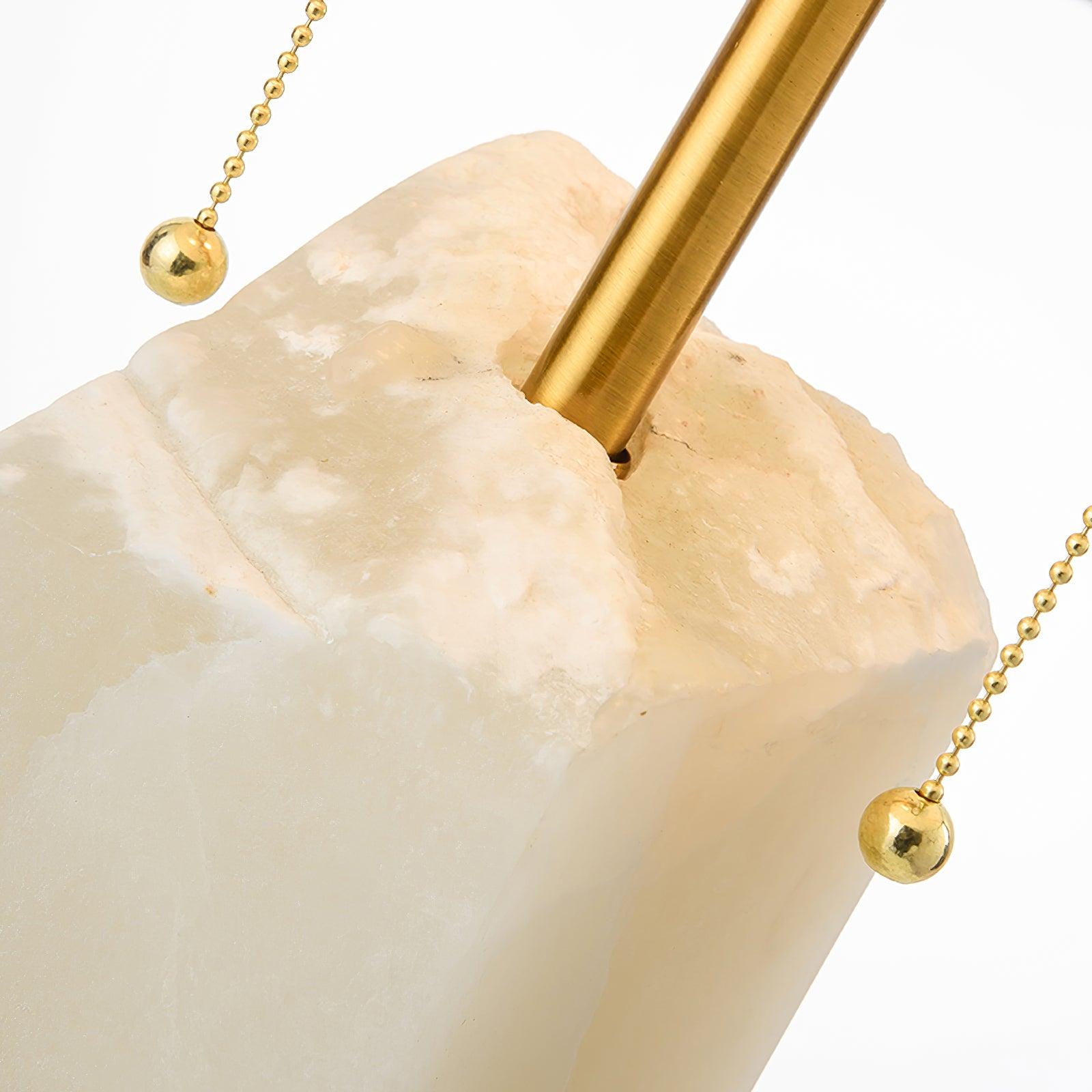 Gaveth Minimalist Alabaster Table Lamp