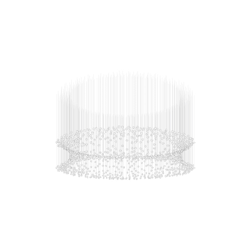 Elmsley Raw Crystal Chandelier