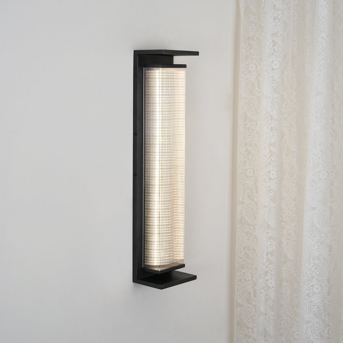 Erivan Rectangular Box Outdoor Wall Lamp
