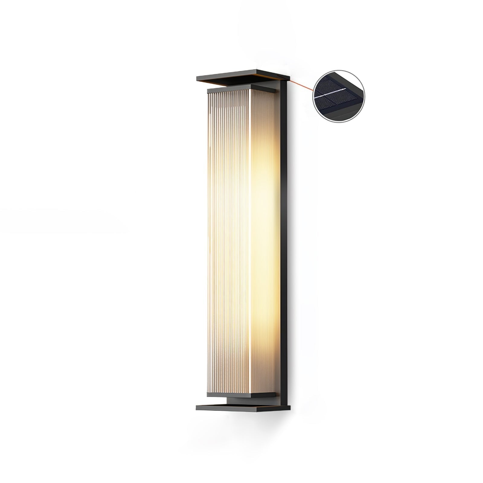 Cesilila Vertical Glass Wall Light
