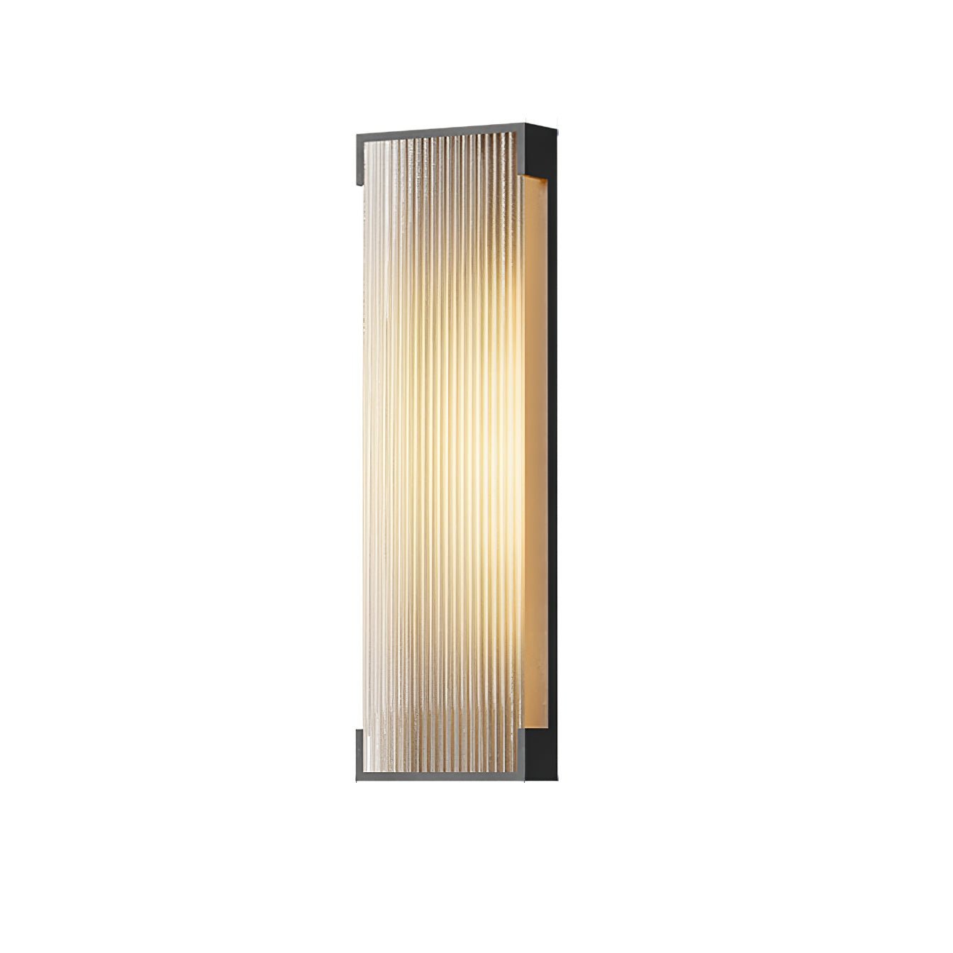 Elaerielle Unique Rectangular Solar Outdoor Wall Light