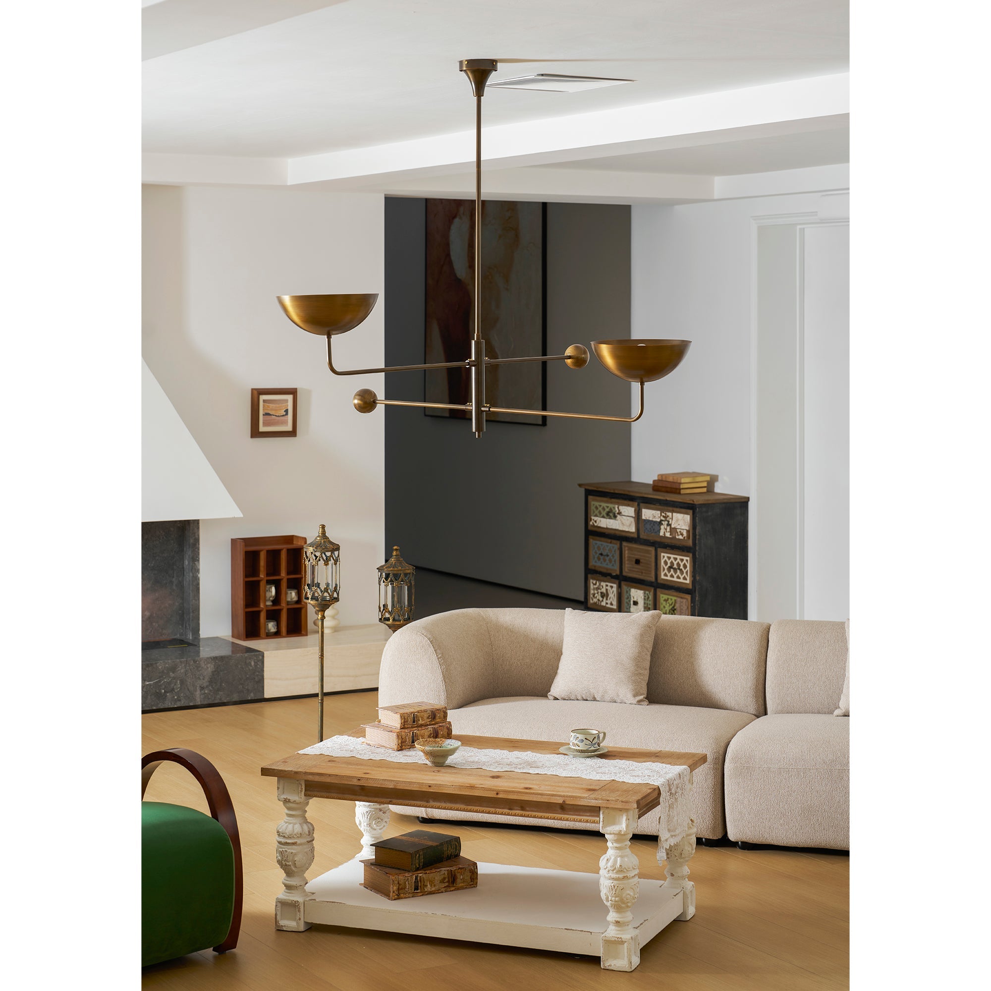 Havenborne Brass Outdoor Light