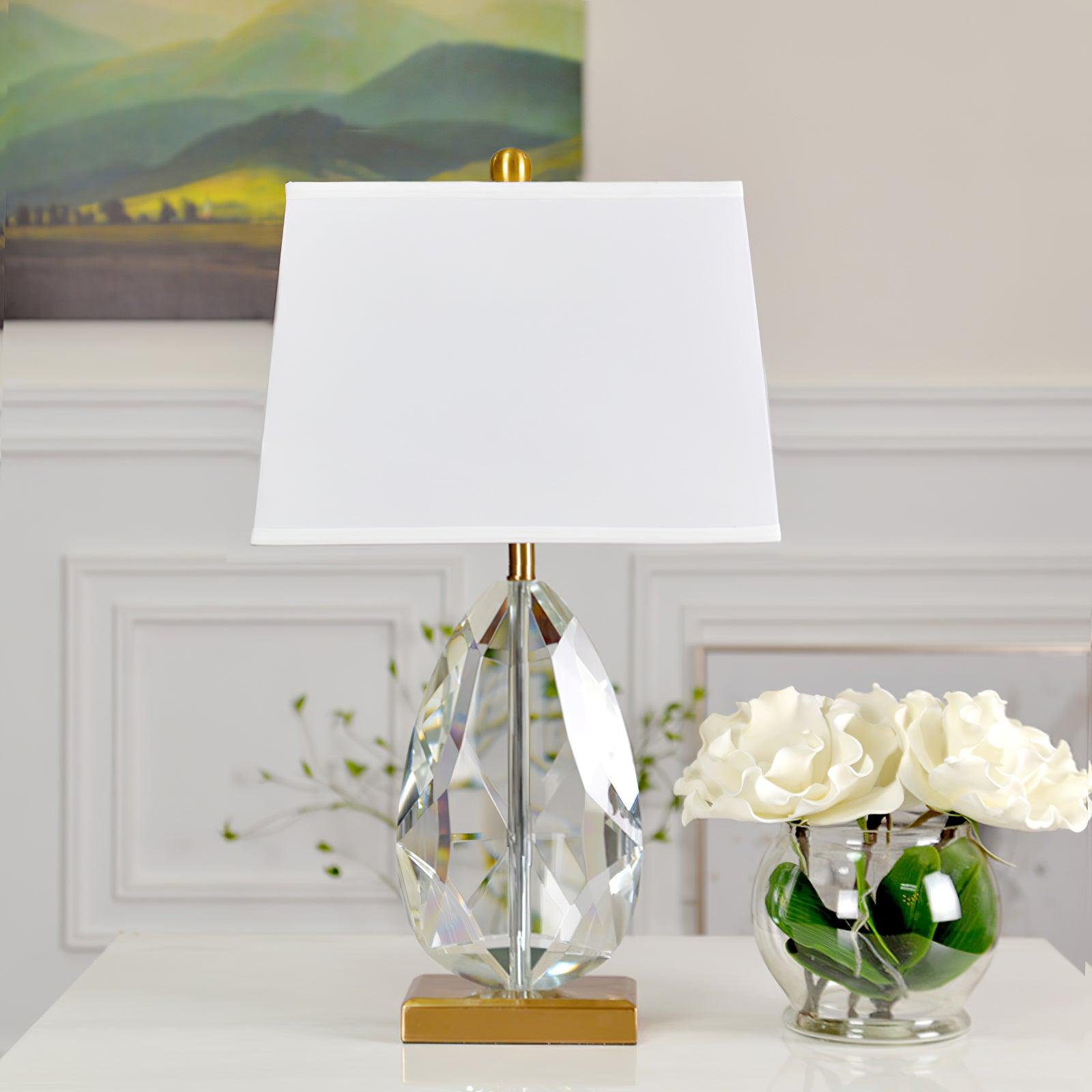 Ulliryre Luxe Crystal Desk Lamp