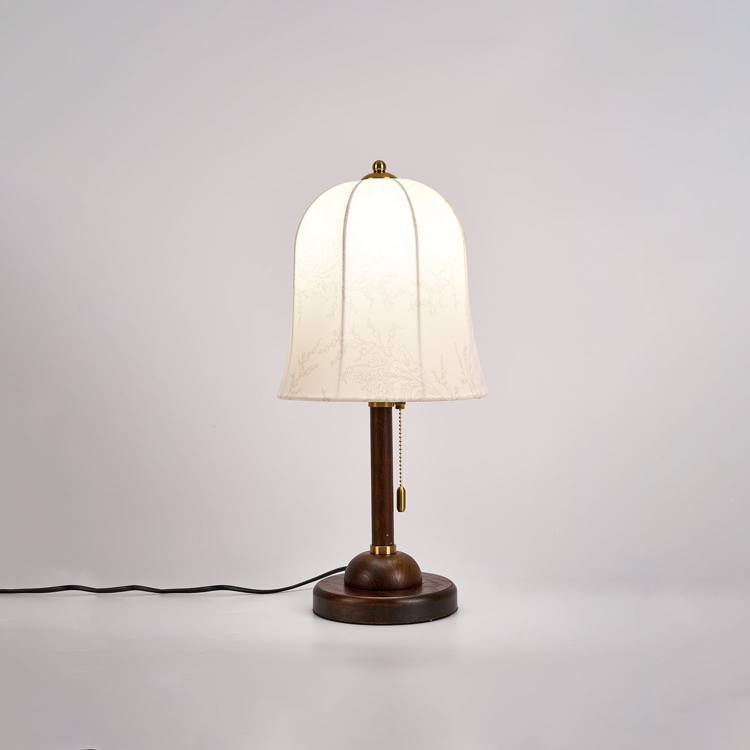 Holden Vintage Wood Table Lamp