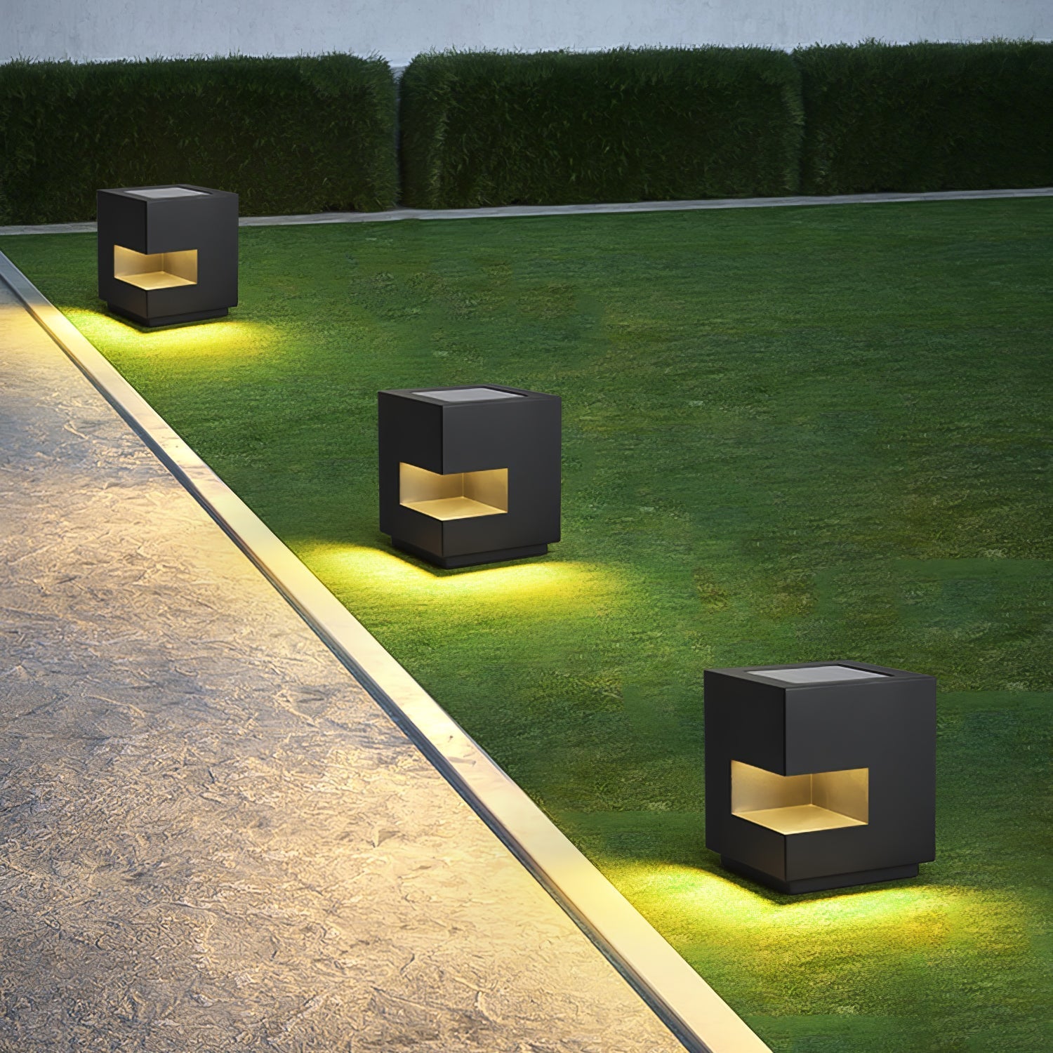 Aki Modern Acrylic Outdoor Light