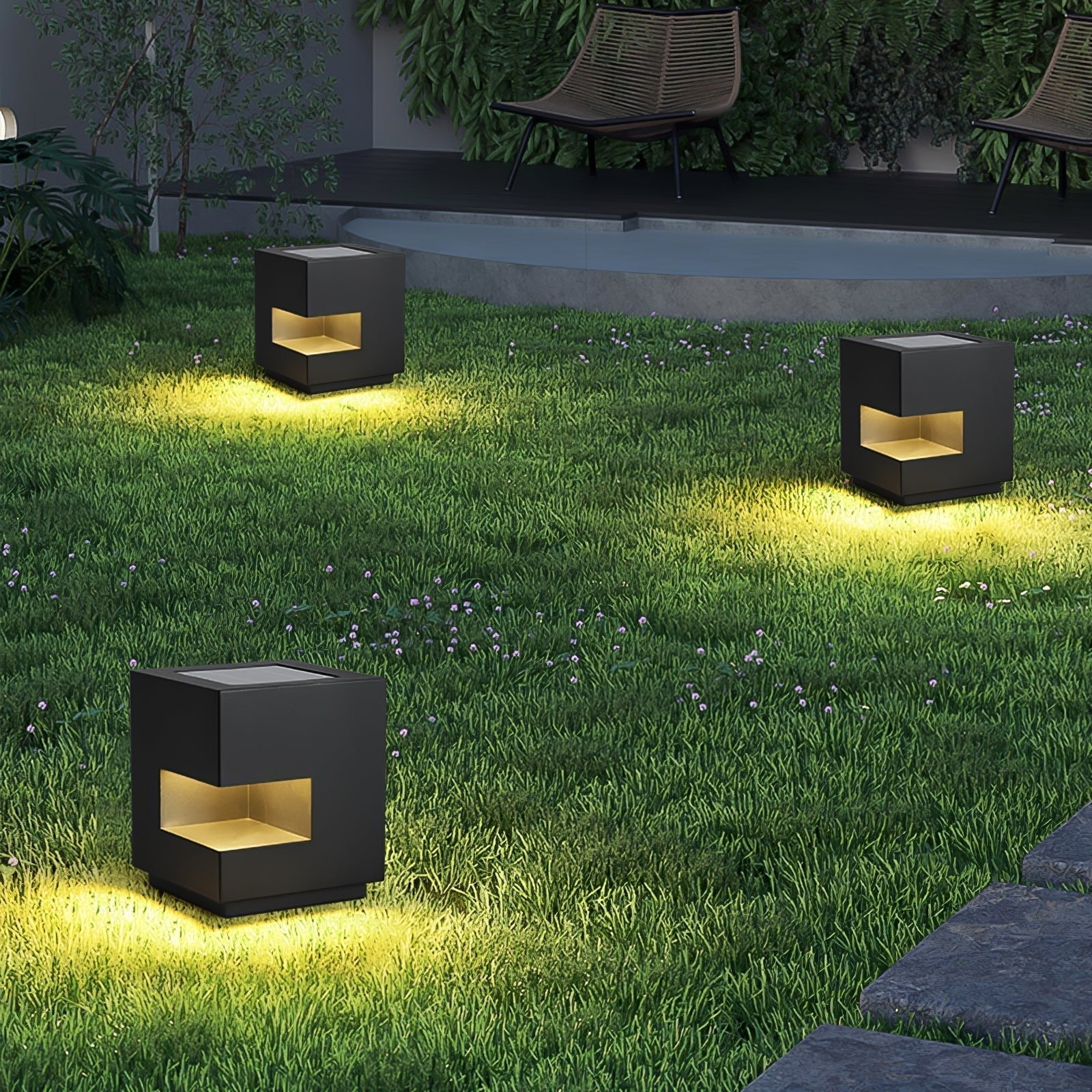 Aki Modern Acrylic Outdoor Light
