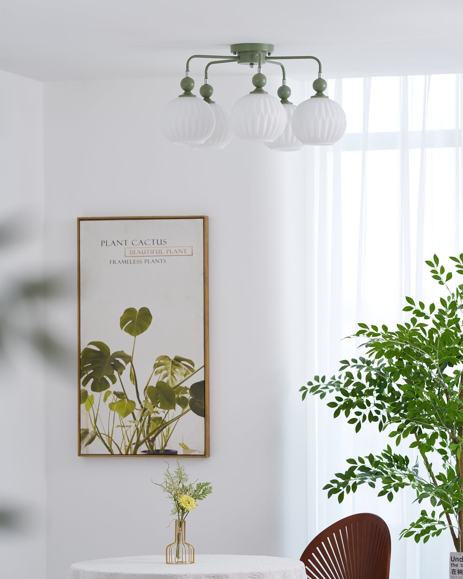 Viphaan Nordic Ceramic ceiling lamp