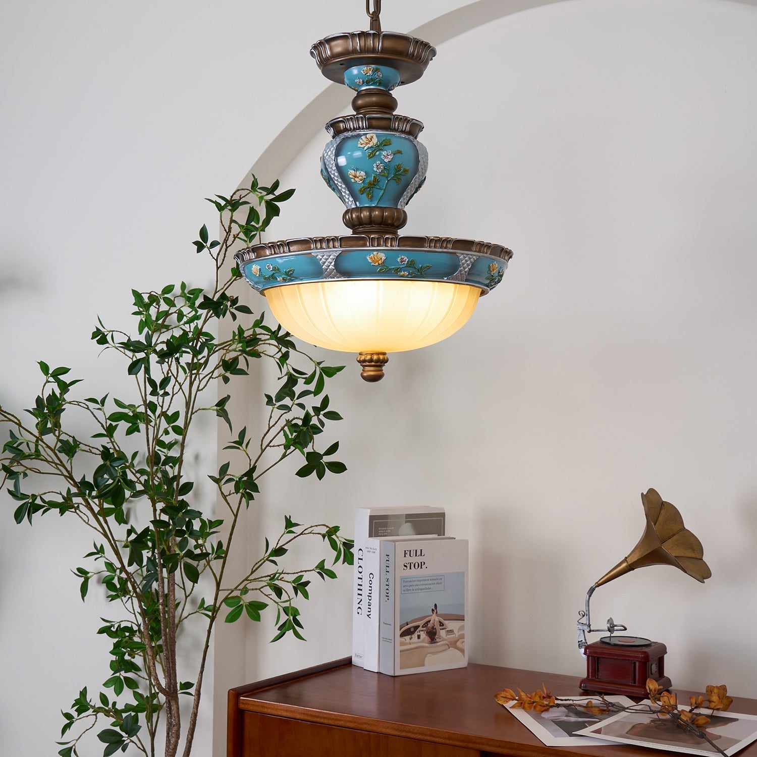 Galdo Retro Resin Pendant Light