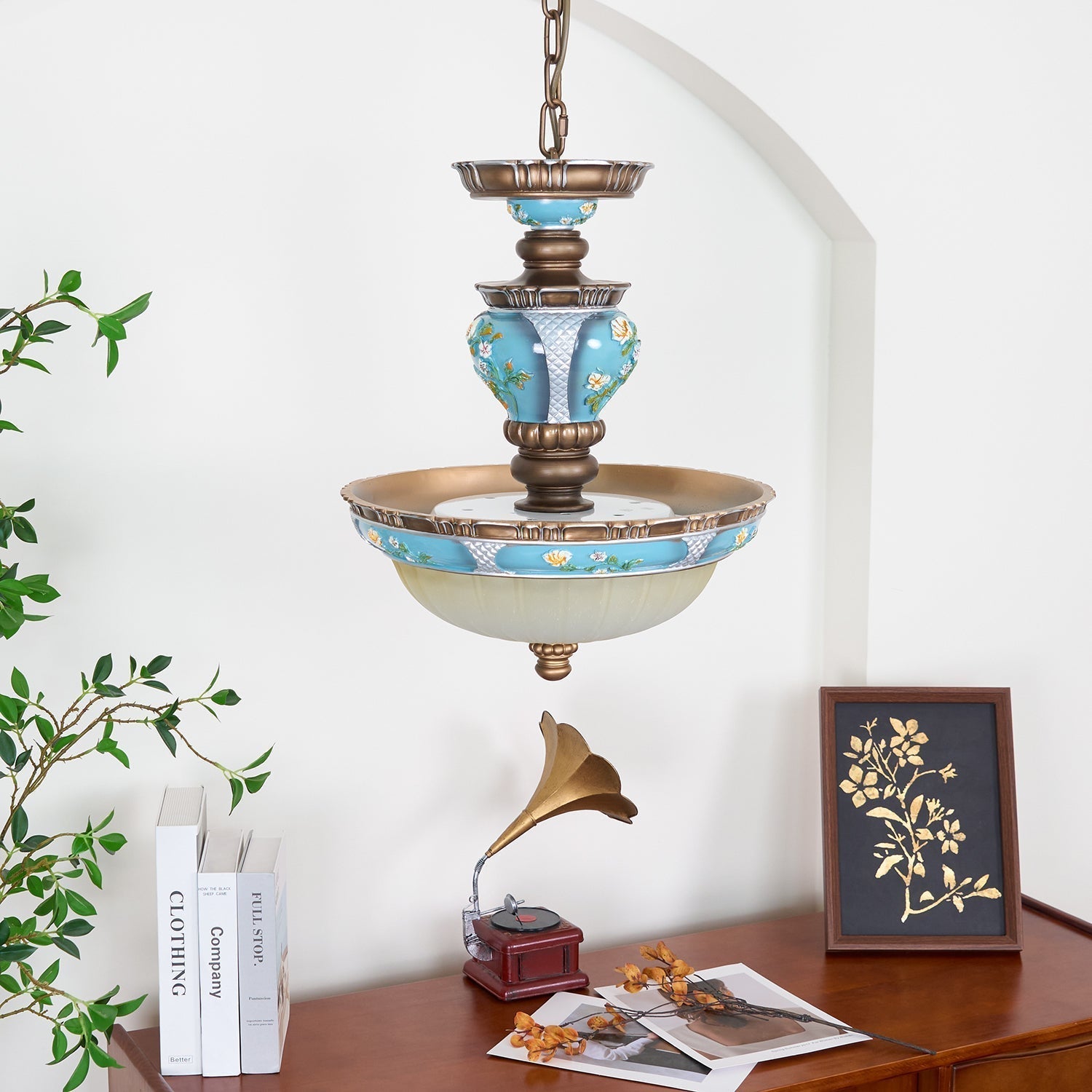 Galdo Retro Resin Pendant Light