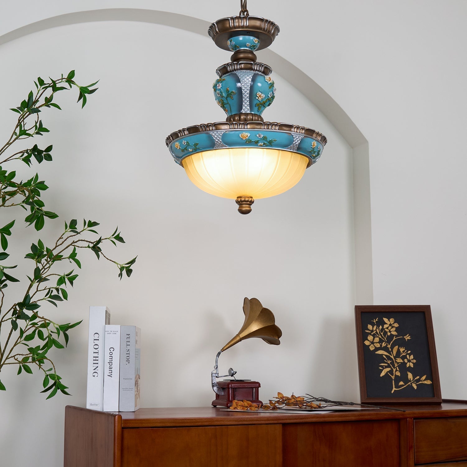 Galdo Retro Resin Pendant Light