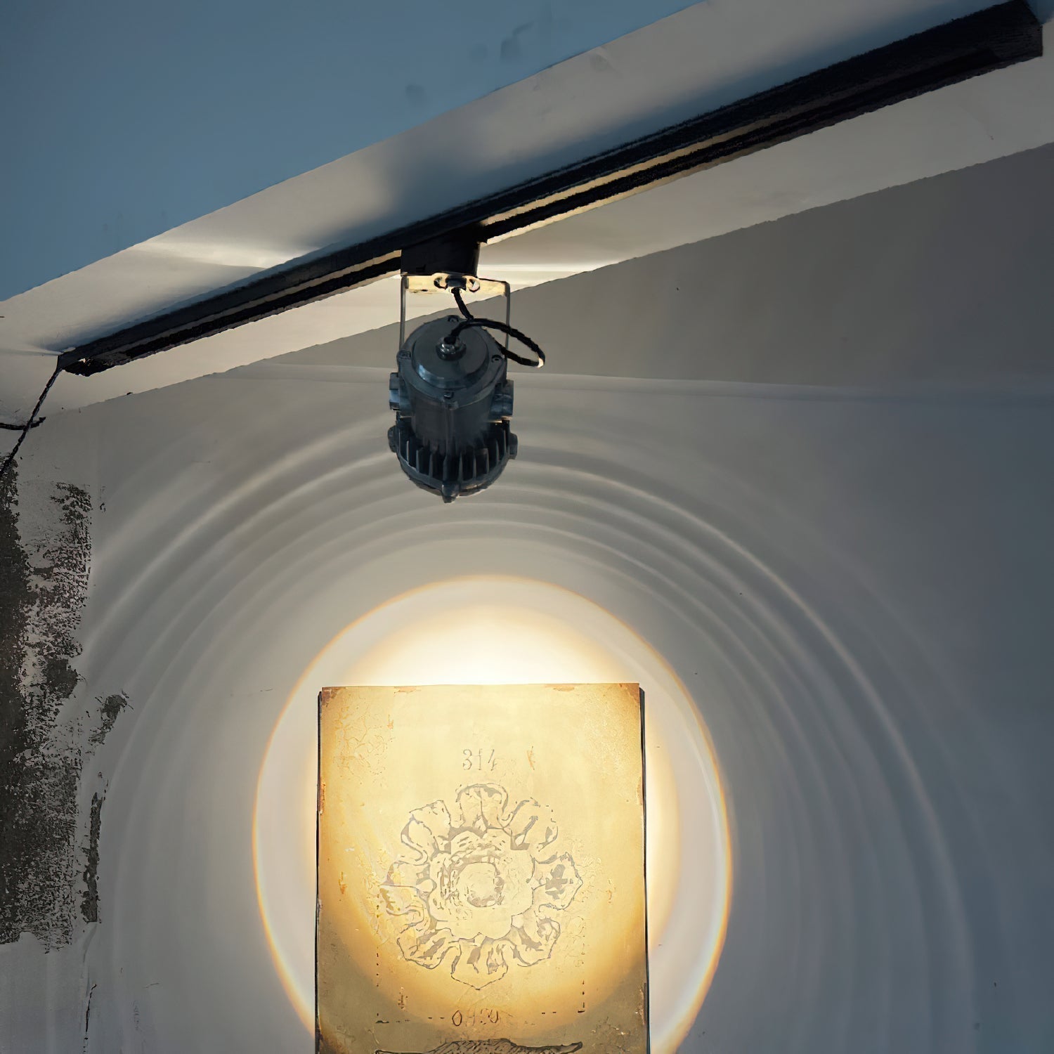 Avvelos Retro Industrial Glass Track Lights