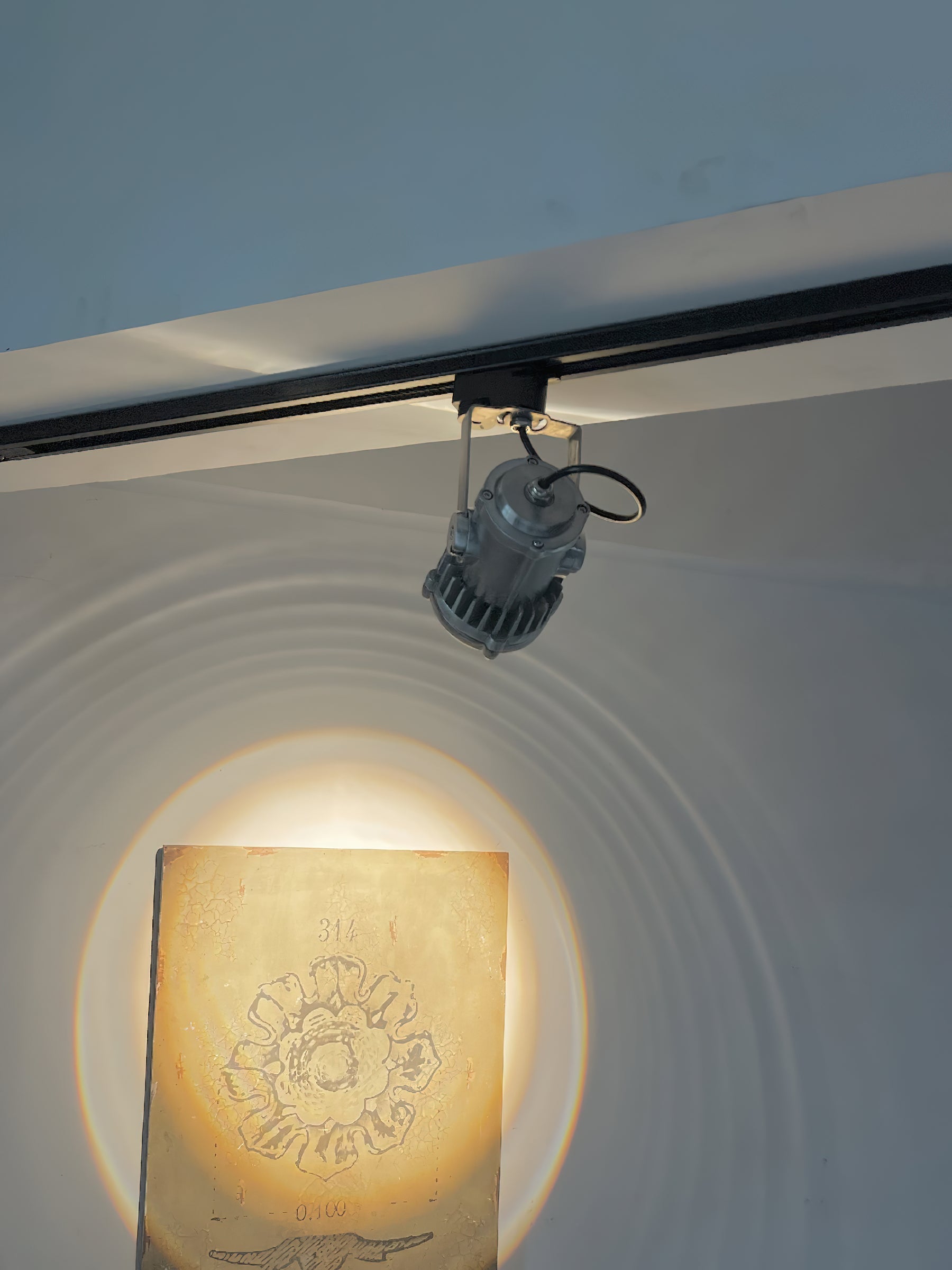 Avvelos Retro Industrial Glass Track Lights