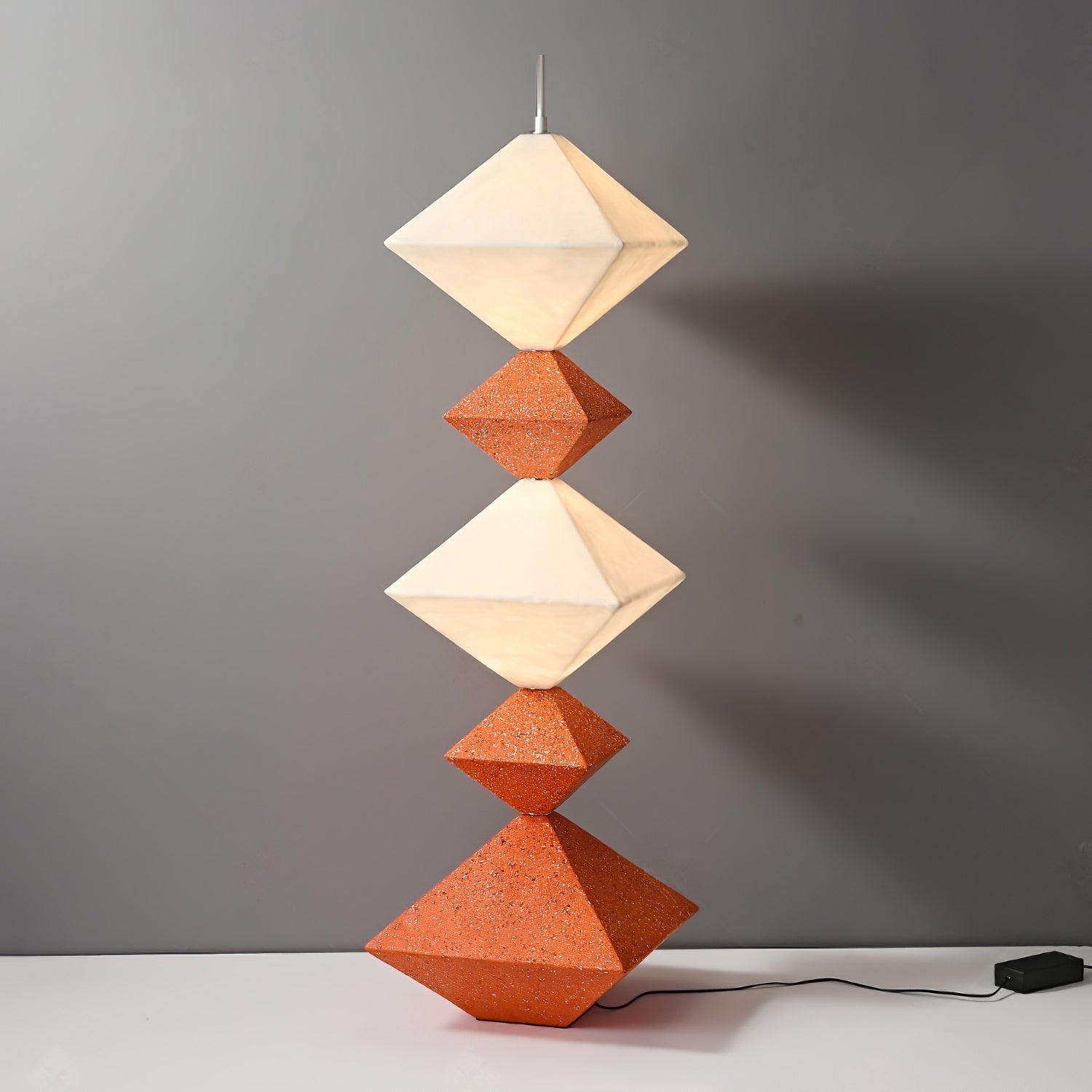 GeoGlow Rhombus Cube Floor Lamp