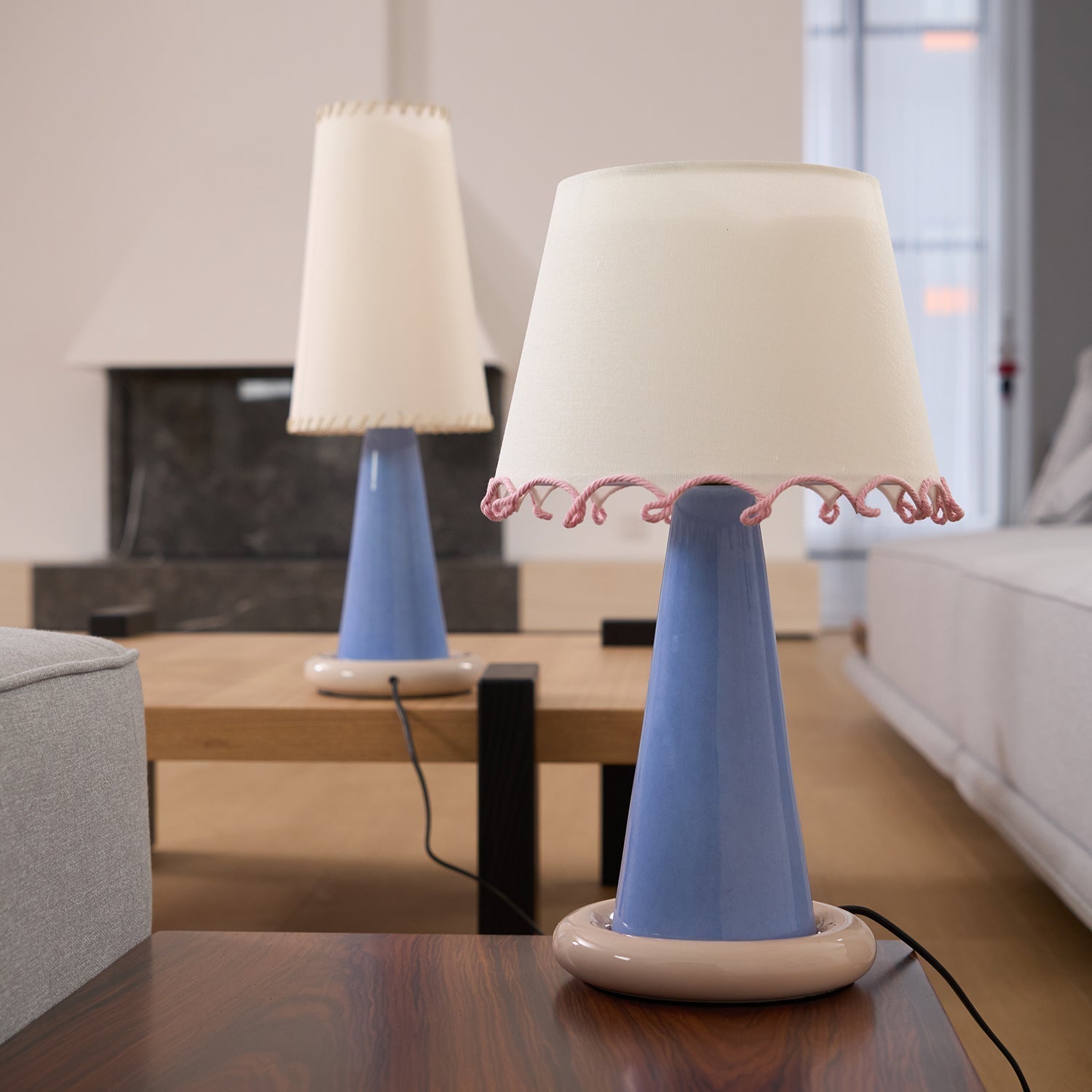 Rhett Modern Ceramic Table Lamp