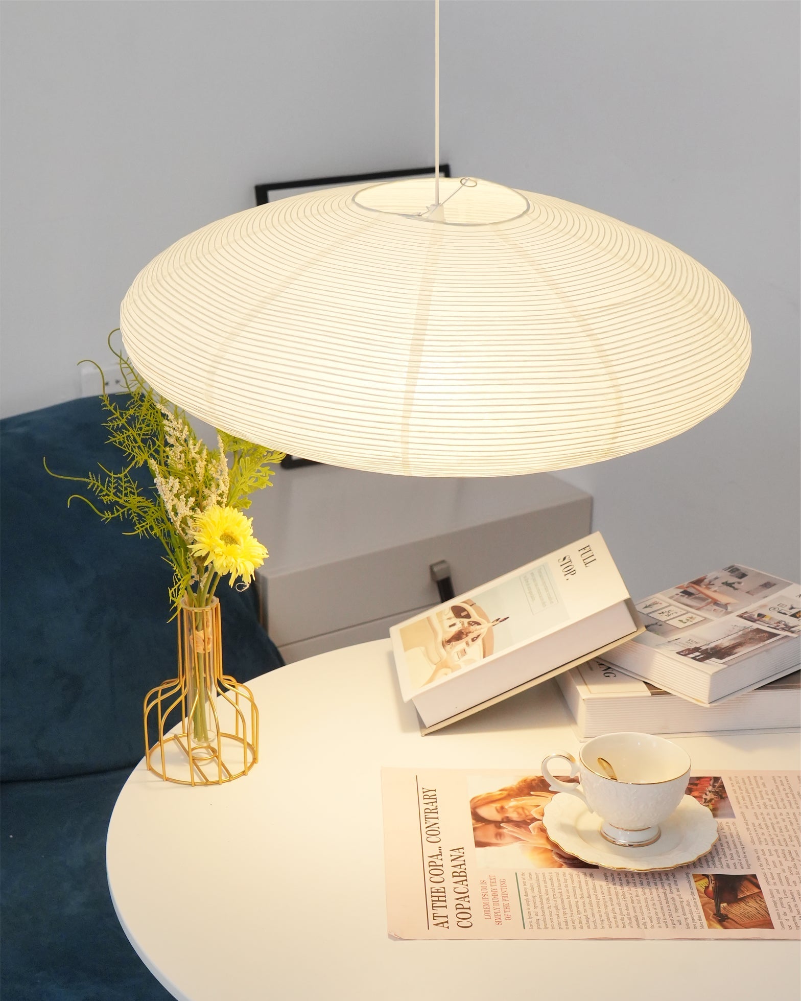 Hawcourt Washi Paper 15A Pendant Light