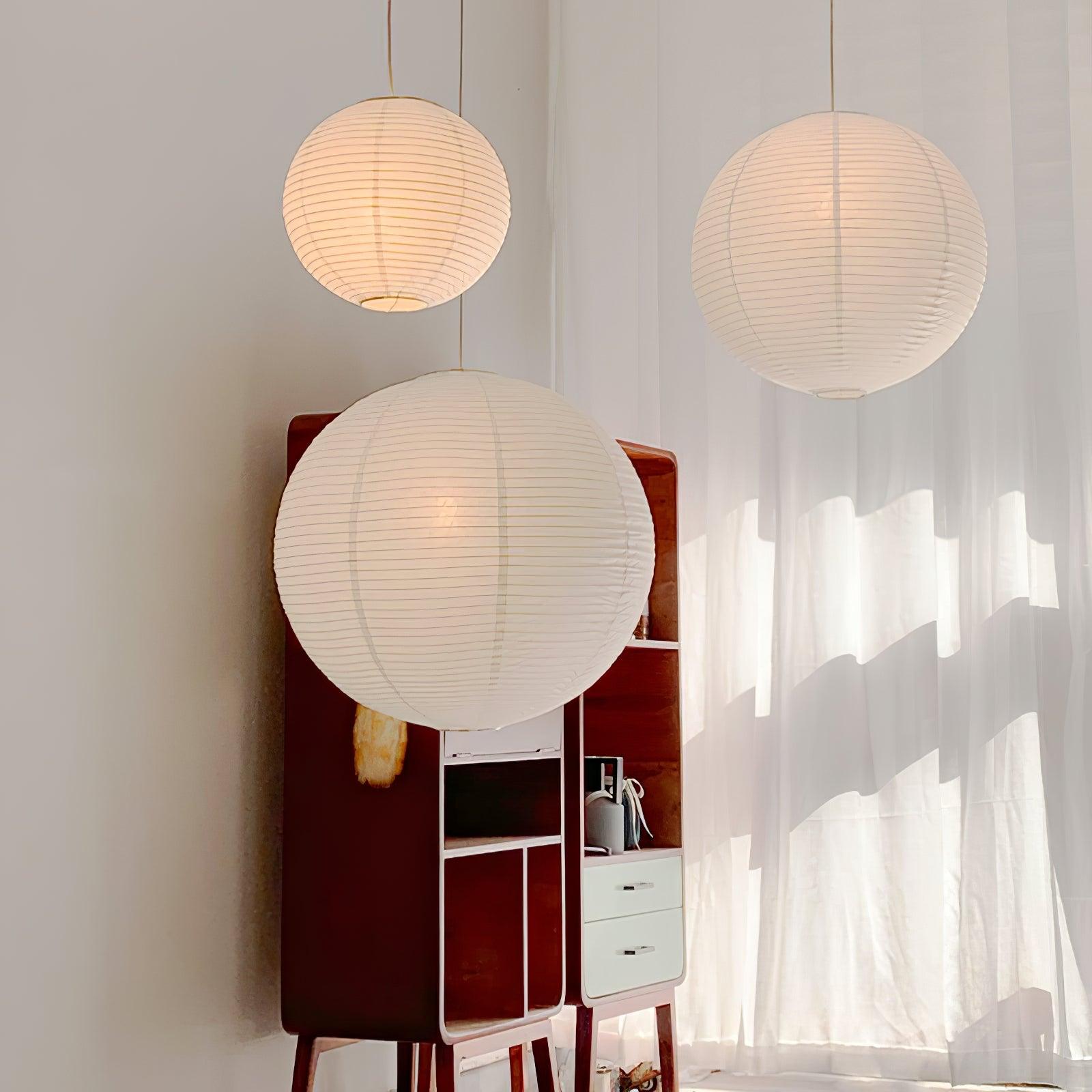 Lunerelle Pendant Lamp Paper for Living Room