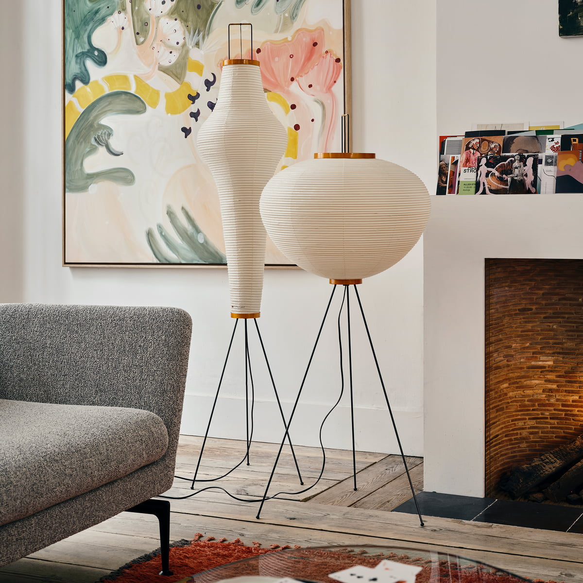 Krelix Paper Scandinavian Floor Lamp