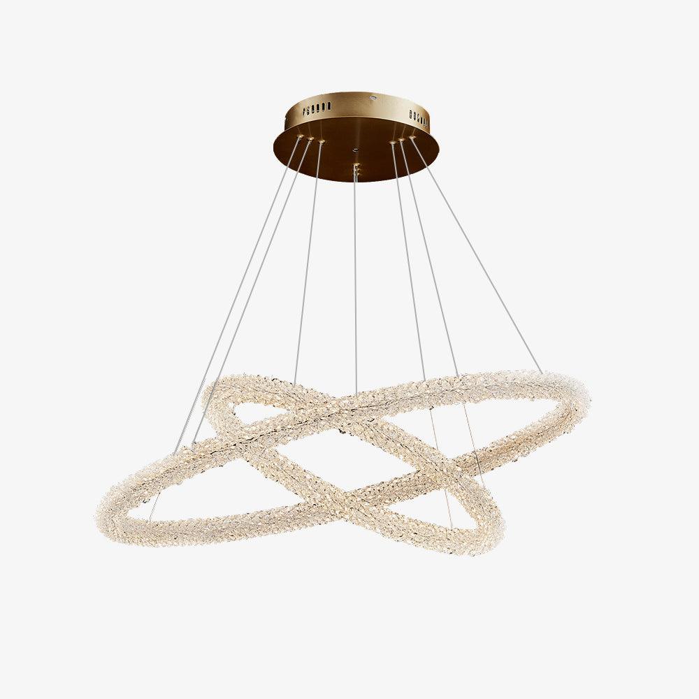 Seleira Chandelier Ring Crystal LED