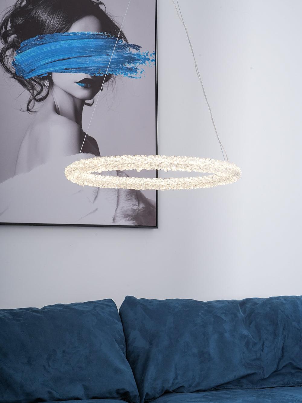 Seleira Chandelier Ring Crystal LED