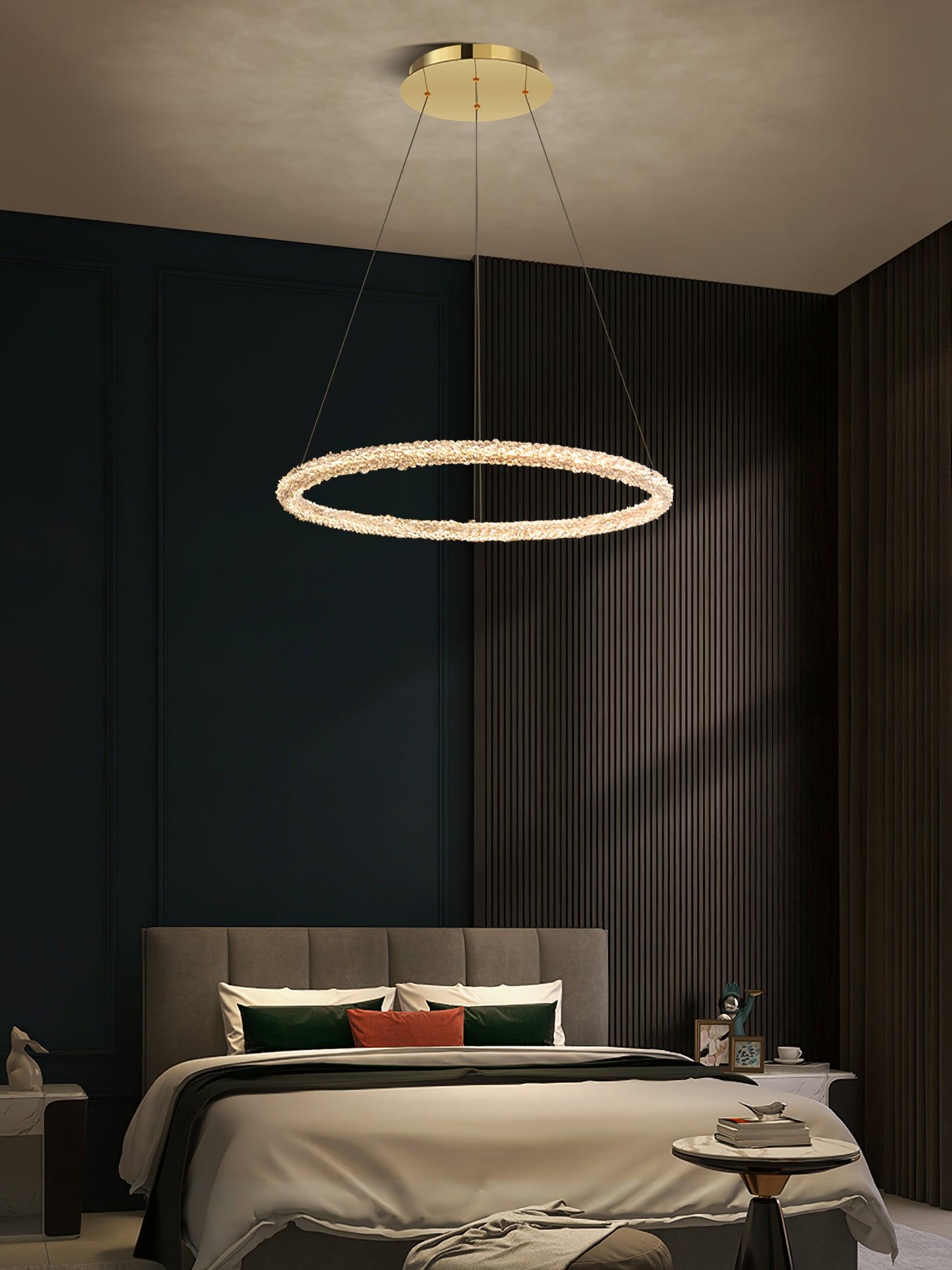 Seleira Chandelier Ring Crystal LED