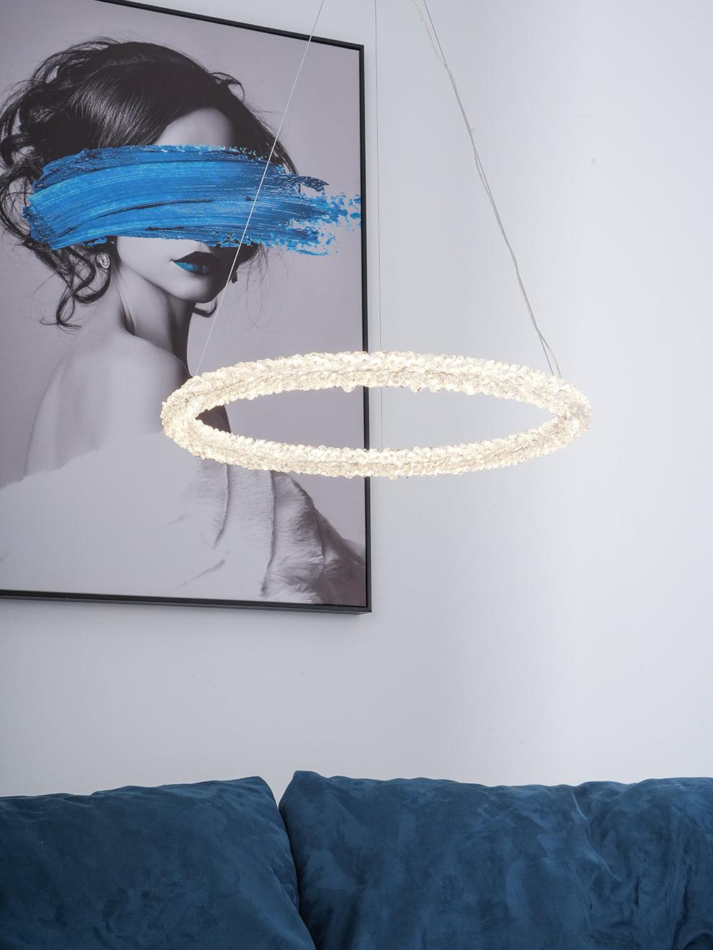 Seleira Chandelier Ring Crystal LED