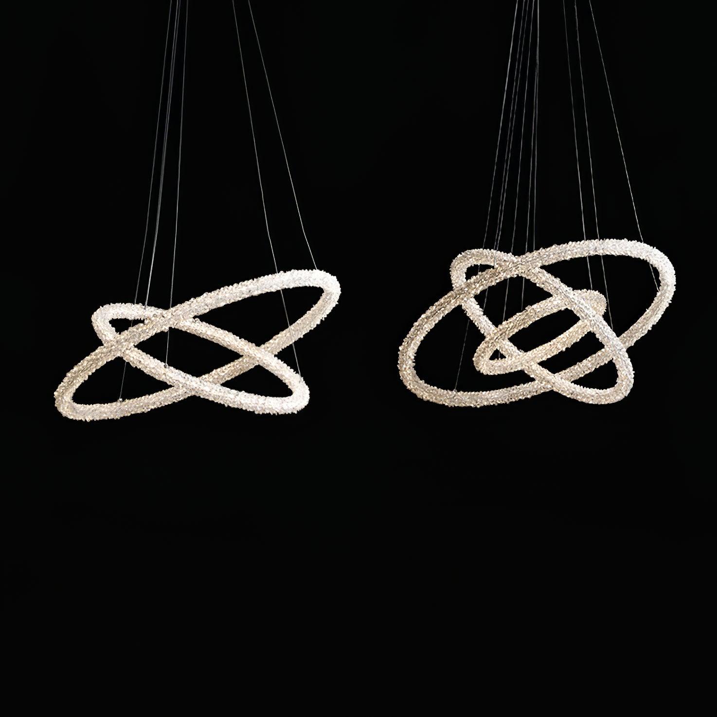 Seleira Chandelier Ring Crystal LED