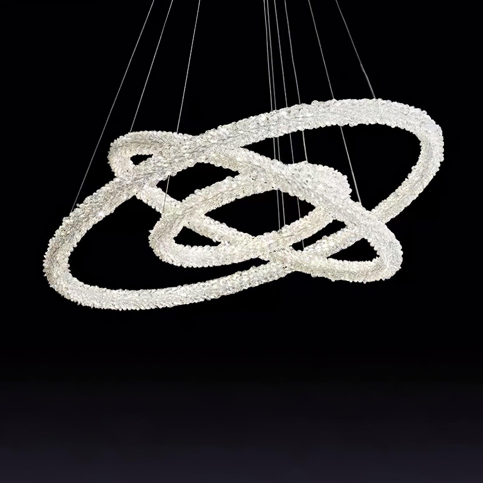 Seleira Chandelier Ring Crystal LED