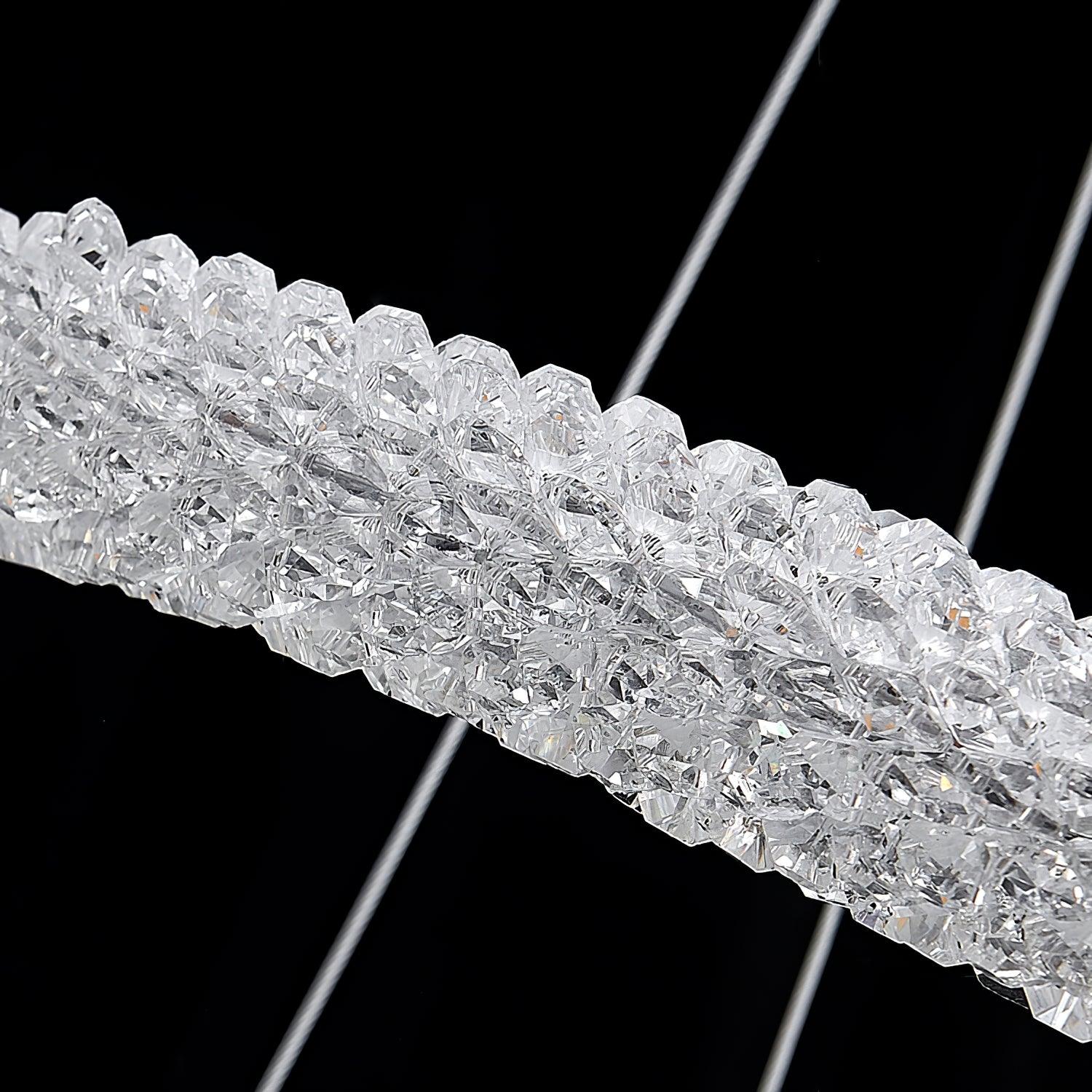 Seleira Chandelier Ring Crystal LED