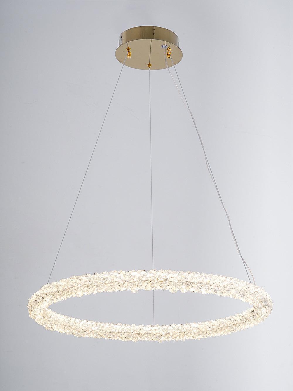 Seleira Chandelier Ring Crystal LED