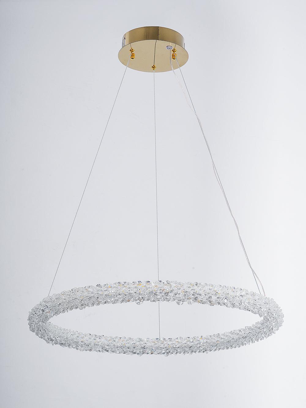 Seleira Chandelier Ring Crystal LED