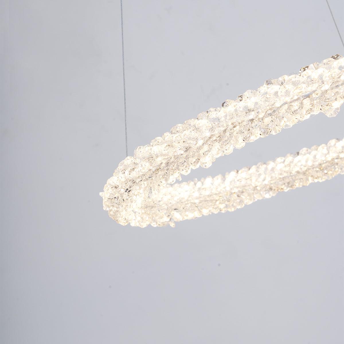 Seleira Chandelier Ring Crystal LED