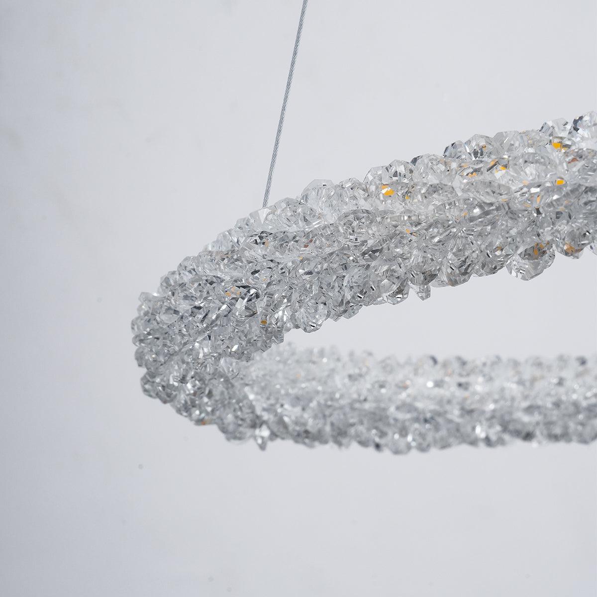 Seleira Chandelier Ring Crystal LED