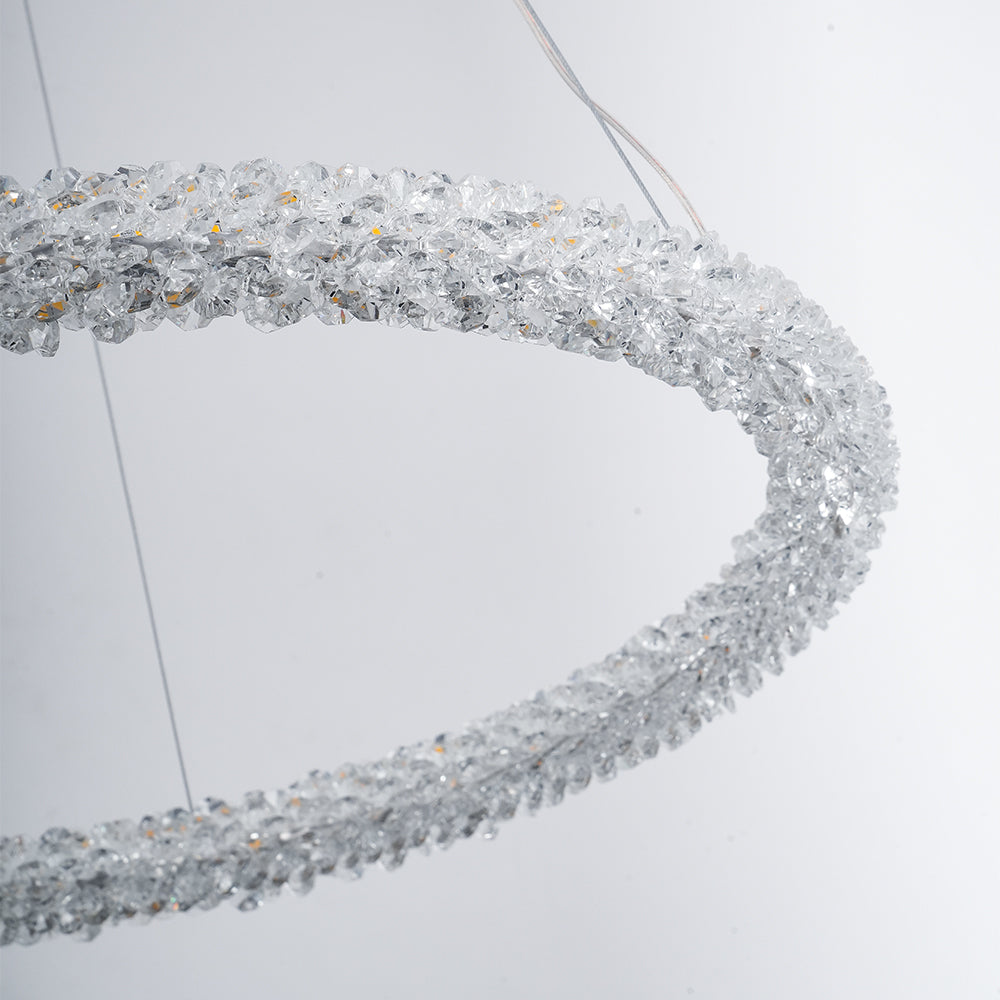 Seleira Chandelier Ring Crystal LED