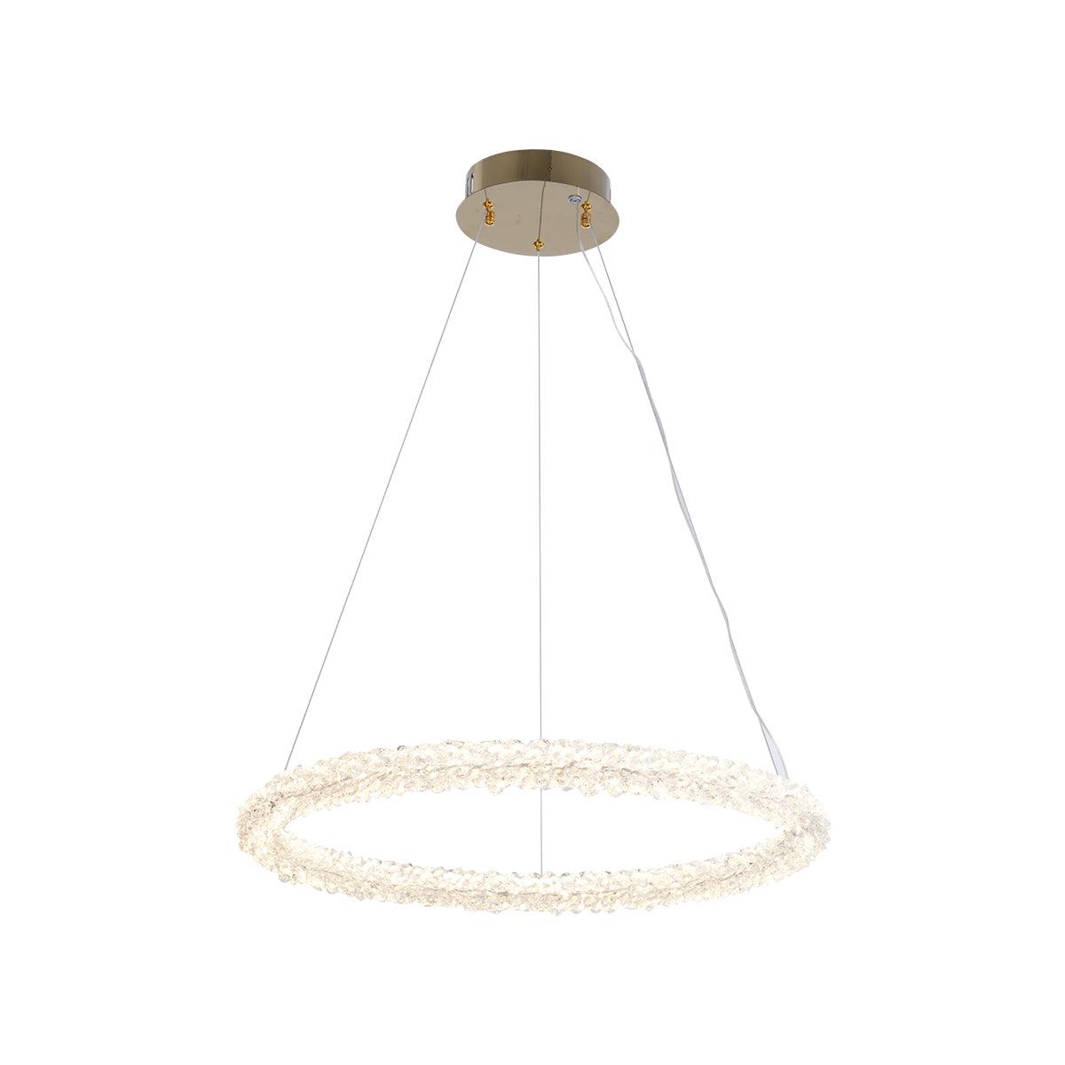 Seleira Chandelier Ring Crystal LED