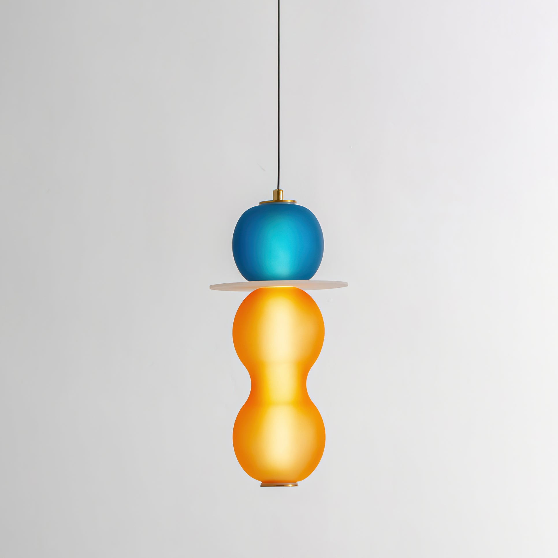 Lioririse Pendant Lamp Colored Glass Modern
