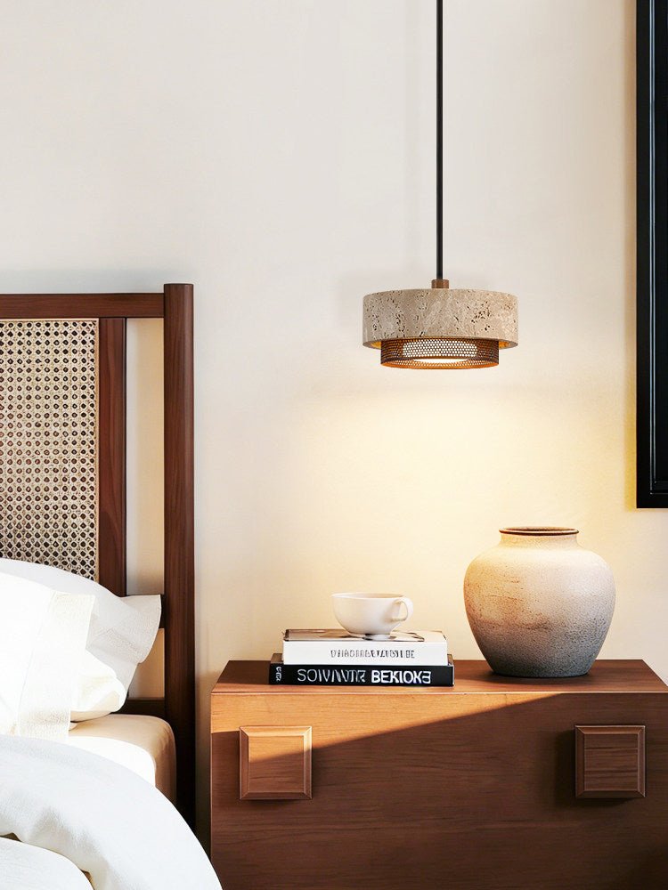 Valoira Travertine Pendant Lamp