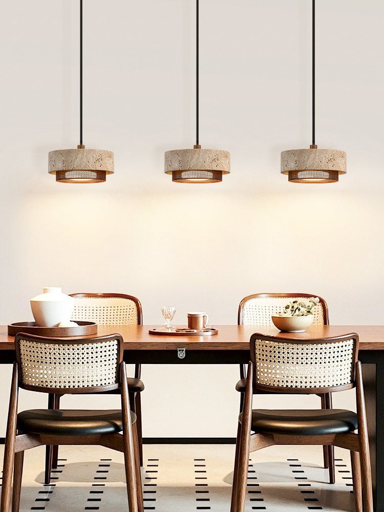 Valoira Travertine Pendant Lamp