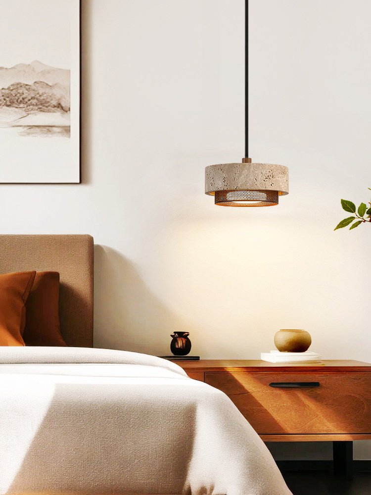 Valoira Travertine Pendant Lamp