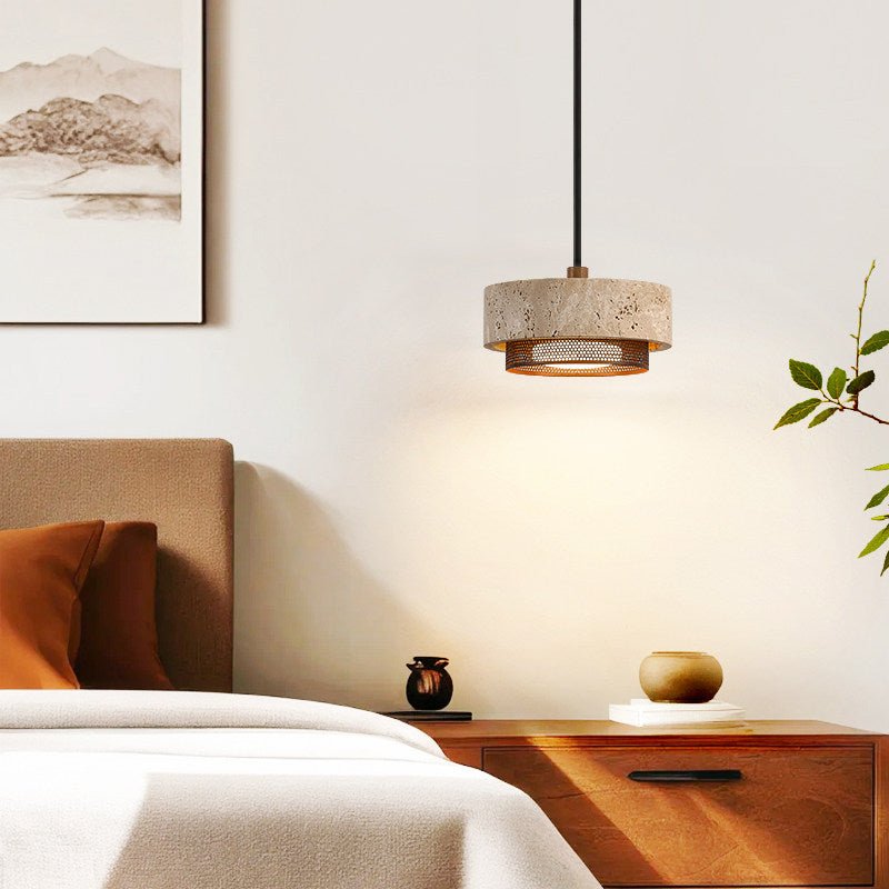 Valoira Travertine Pendant Lamp