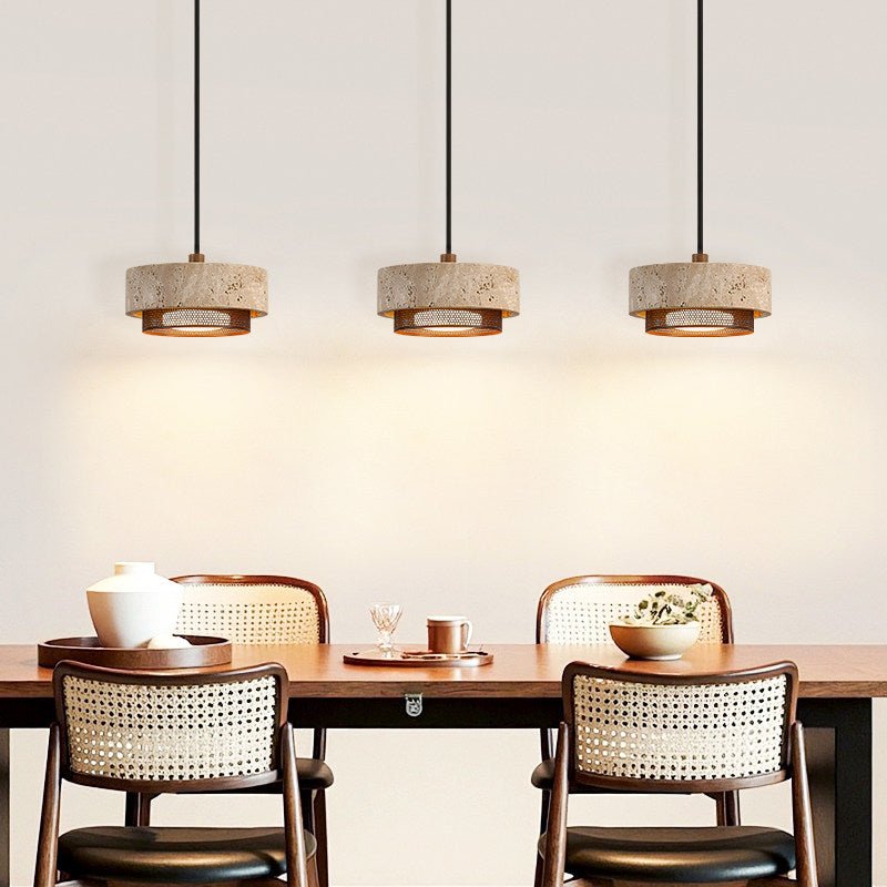Valoira Travertine Pendant Lamp