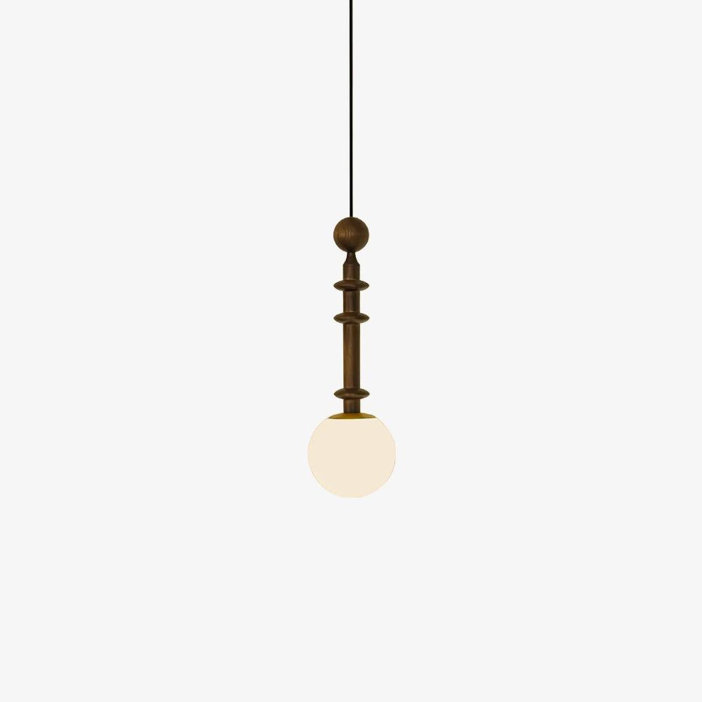 Barvel Wood Industrial Pendant Light