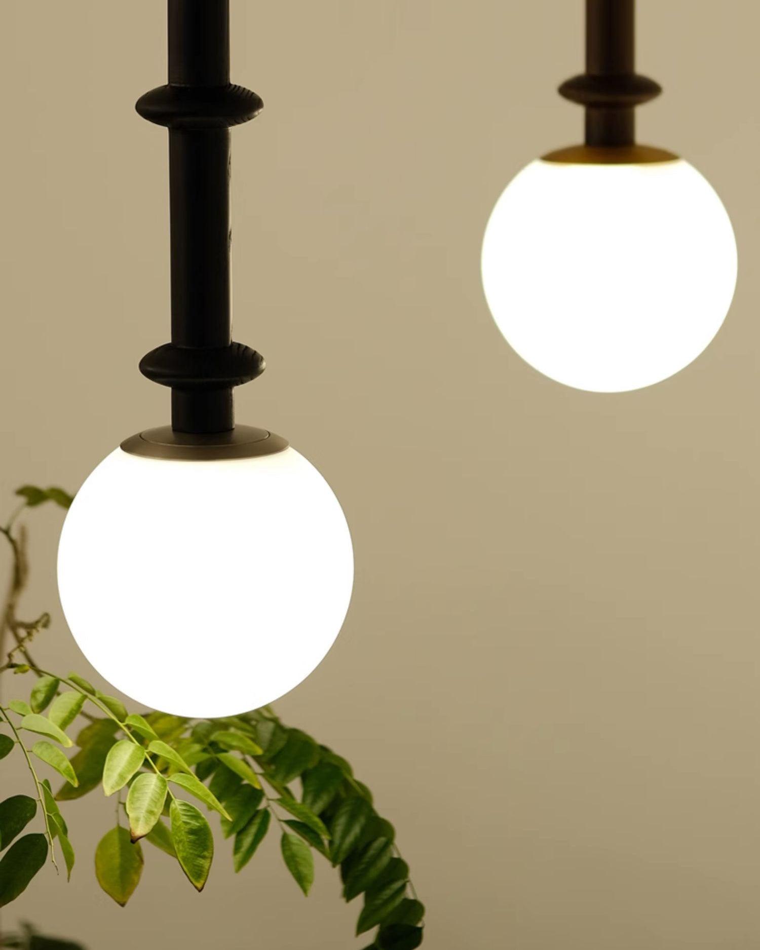 Barvel Wood Industrial Pendant Light