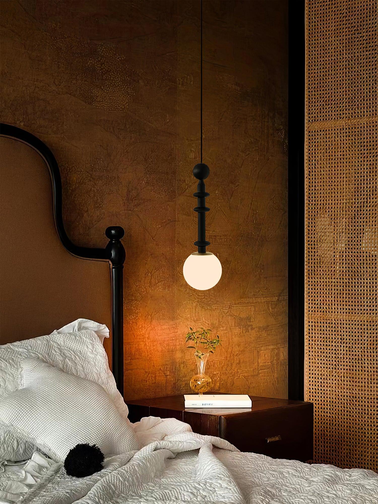 Barvel Wood Industrial Pendant Light