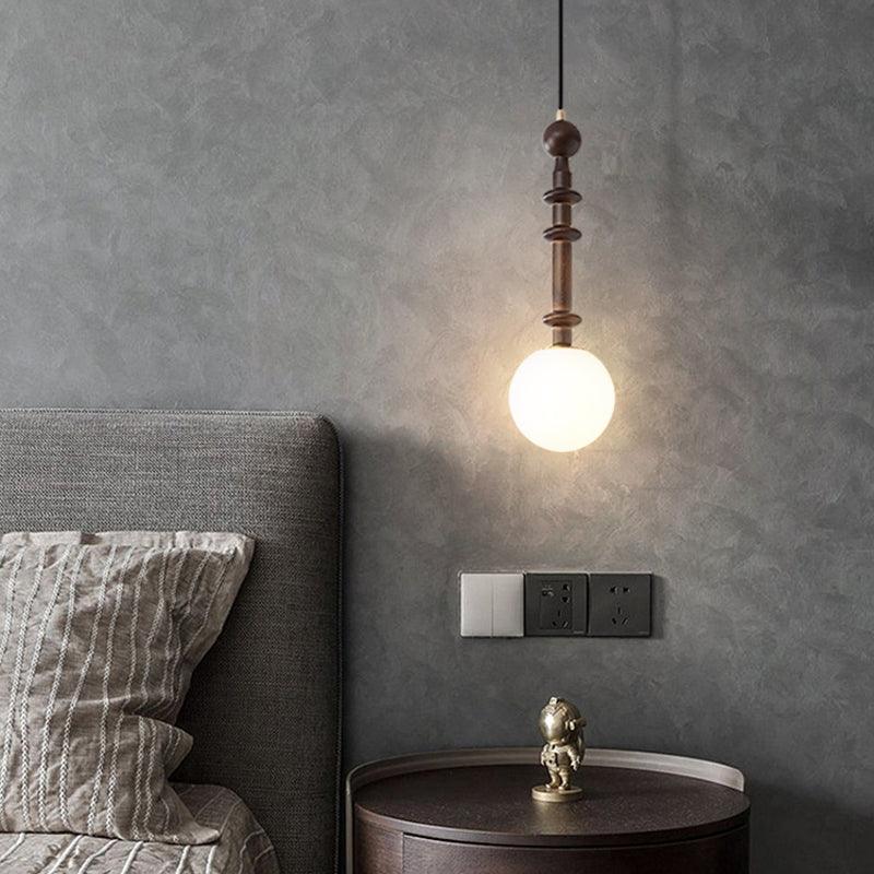 Barvel Wood Industrial Pendant Light