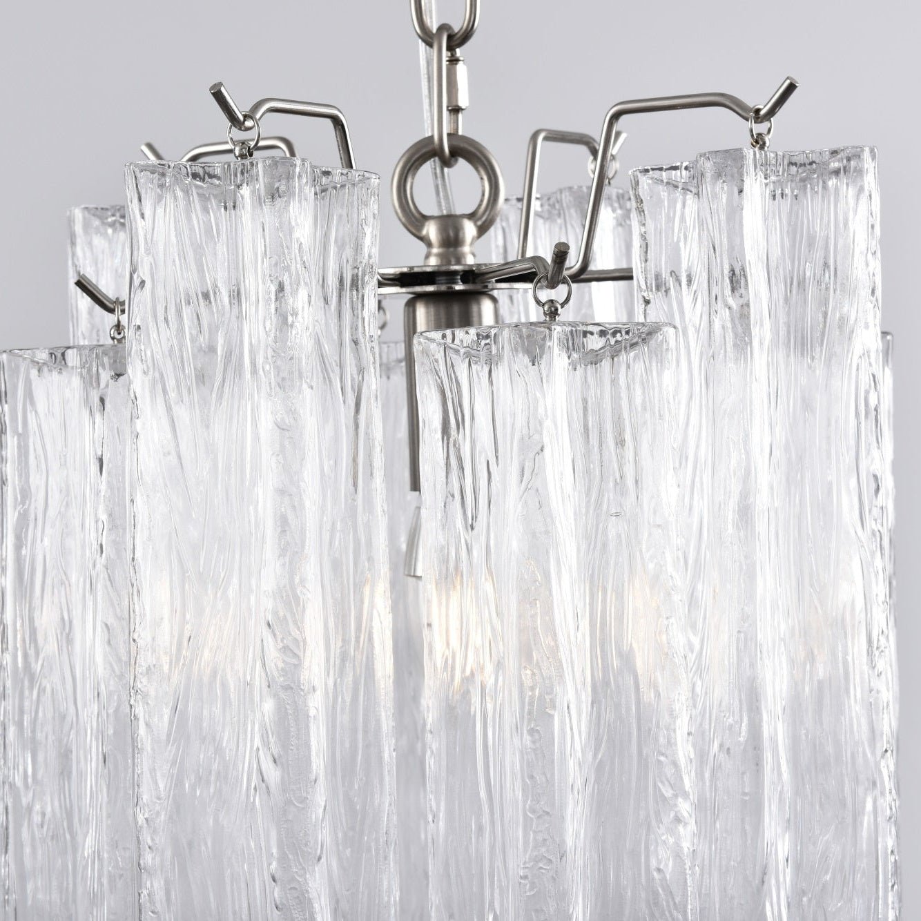 Lioroella Chandelier Pink Gradient Murano Glass