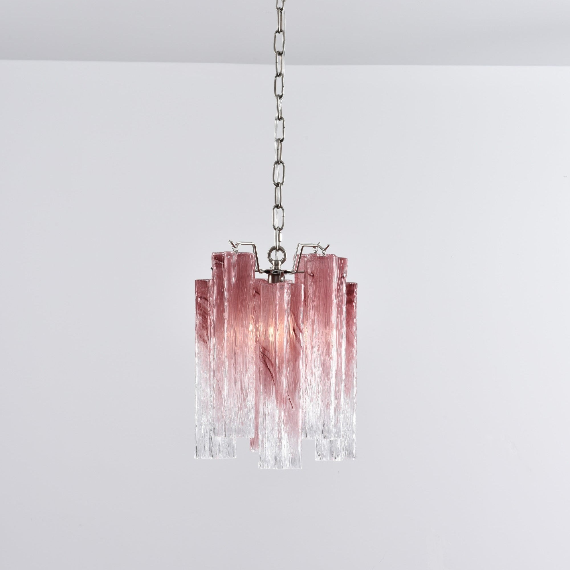 Lioroella Chandelier Pink Gradient Murano Glass