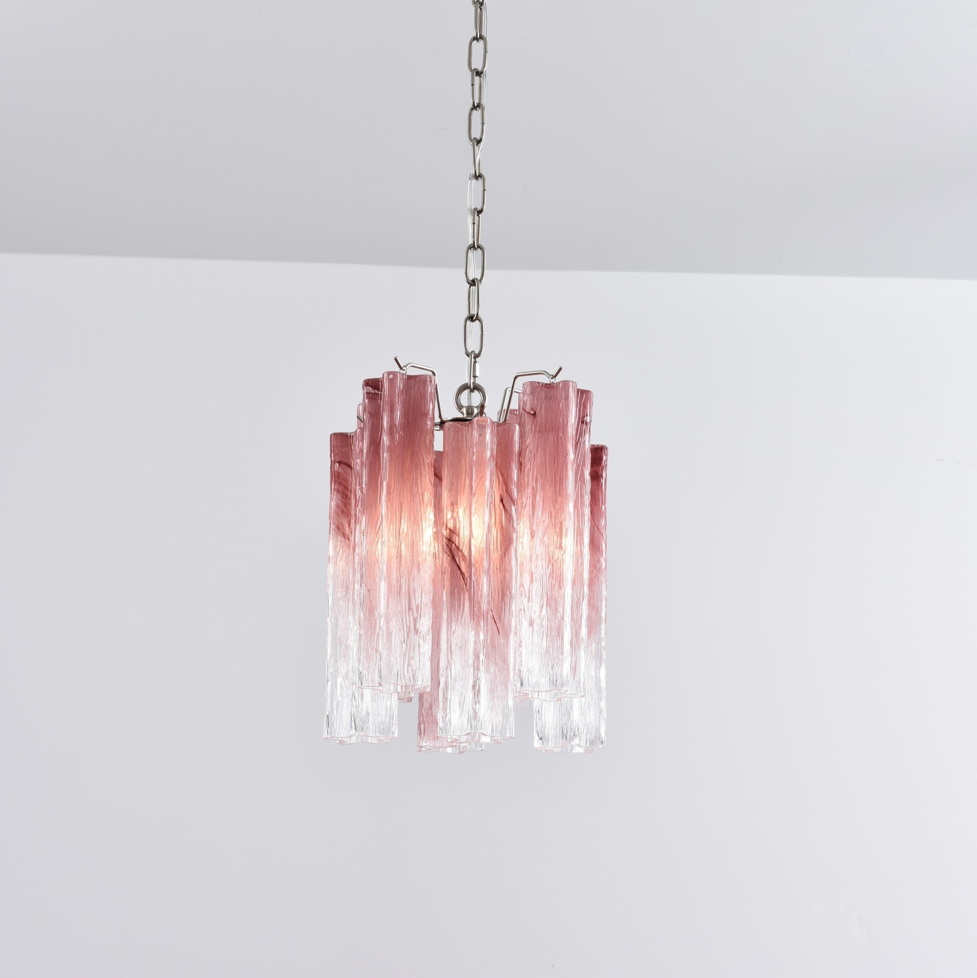 Lioroella Chandelier Pink Gradient Murano Glass